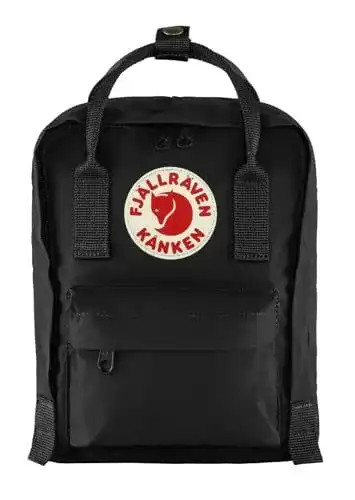 Fjällräven Kids Kanken Mini Rucksack in Schwarz