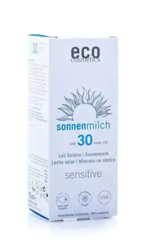 Allergie Sonnencreme von Eco Cosmetics mit Lichtschutzfaktor 30