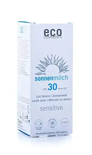 Allergie Sonnencreme von Eco Cosmetics mit Lichtschutzfaktor 30