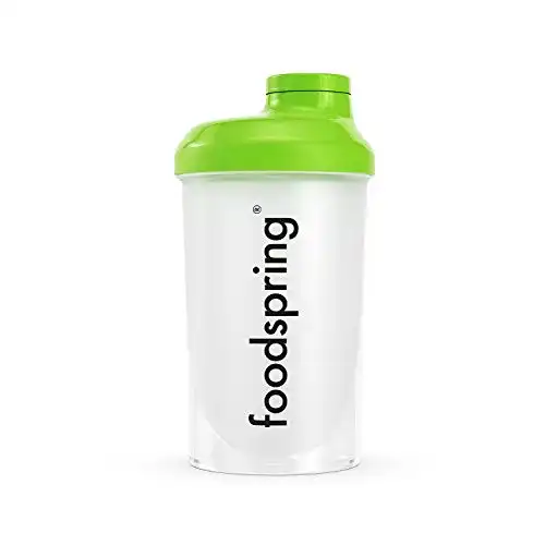 Proteinshaker von foodspring, 500ml, BPA-frei und spülmaschinengeeignet