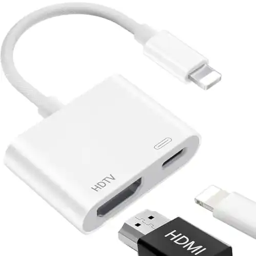 Lightning-HDMI-Adapter Vecbmn für Apple Geräte