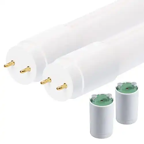 Proventa LED-Röhre 150cm 16W 2er-Pack mit 3000 Lumen neutralweiß
