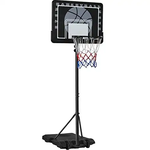 Basketballkorb Yaheetech mit höhenverstellbarem Ständer