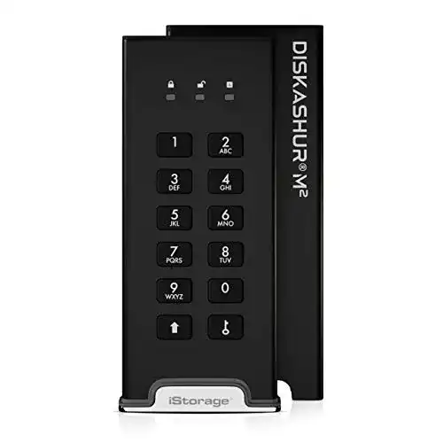 USB-Stick mit Hardwareverschlüsselung iStorage diskAshur M2 1TB