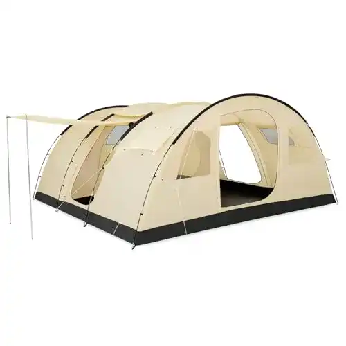 CampFeuer Zelt Caza für 6 Personen in Beige/Sand