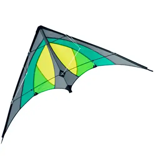 Lenkdrachen CIM Shuriken Green Jungle für Kinder und Anfänger
