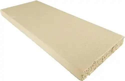 Schamotteplatte Sendeo 50 x 20 x 3 cm für Öfen und Kamine