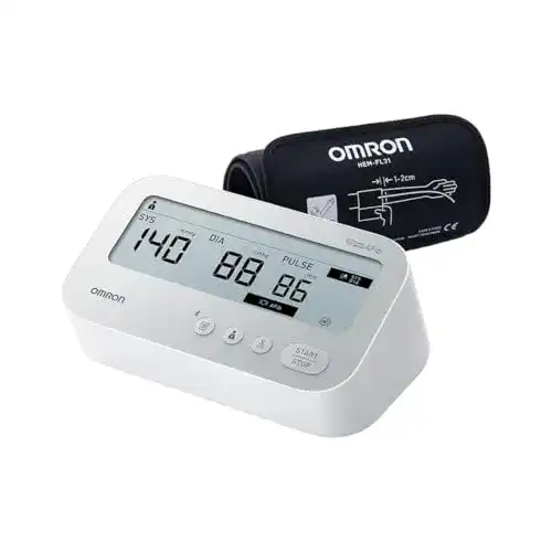Omron Blutdruckmessgerät X4 Connect AFib – Automatisches Oberarmgerät