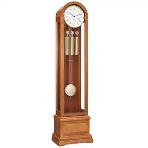 Antike Standuhr Hermle Charlotte aus Kirsche – 193 cm