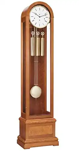 Antike Standuhr Hermle Charlotte aus Kirsche – 193 cm