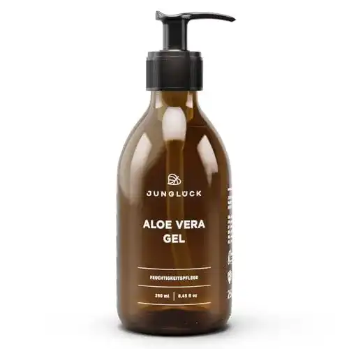 Aloe Vera Gel von Junglück zur Hautberuhigung und Erfrischung