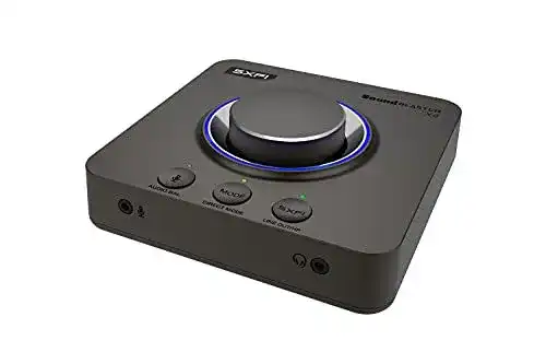 Creative Sound Blaster X4 HD 7.1 USB DAC Soundkarte für PC und Mac