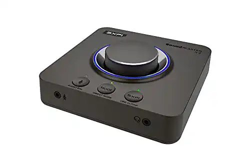 Creative Sound Blaster X4 HD 7.1 USB DAC Soundkarte für PC und Mac