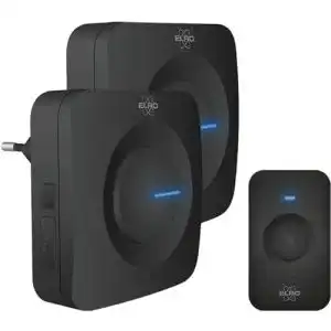 ELRO DB3000 Funk Türklingel Set mit tragbarem Empfänger und 300m Reichweite