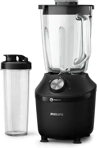Philips Standmixer mit Glasbehälter und 600-W-Motor