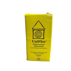 Trockenschüttung Latzel unifloc Zellulosedämmstoff 14 kg für Fußbodendämmung