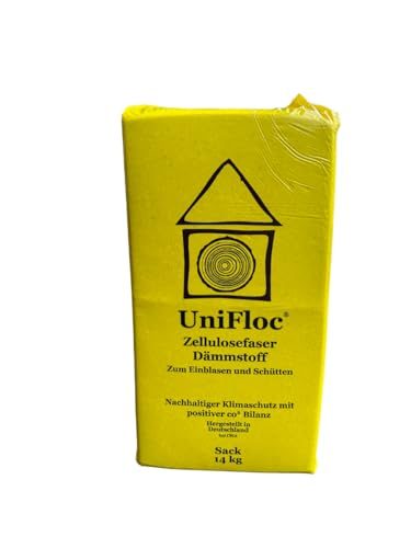Trockenschüttung Latzel unifloc Zellulosedämmstoff 14 kg für Fußbodendämmung