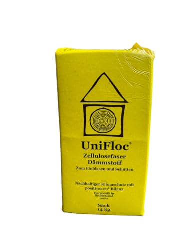 Trockenschüttung Latzel unifloc Zellulosedämmstoff 14 kg für Fußbodendämmung
