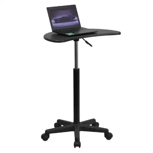 Stehpult Flash Furniture Computer-Schreibtisch mit höhenverstellbarem Gestell