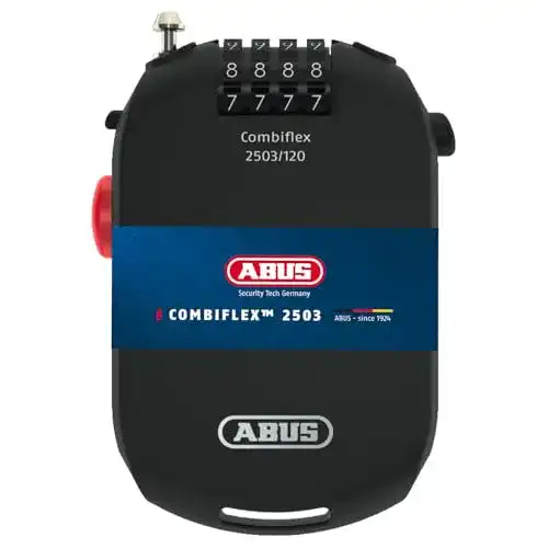 Kabelschloss ABUS Combiflex 2503/120 für Gepäcksicherung und Skiausrüstung