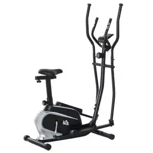 HOMCOM Crosstrainer für Zuhause Elliptisches Trainingsgerät