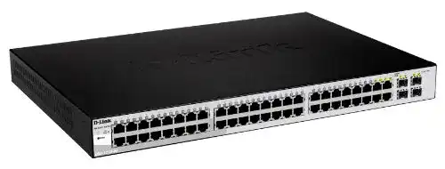 D-Link DGS-1210-52/E 48-Port Gigabit Switch für effiziente Netzwerkverbindungen