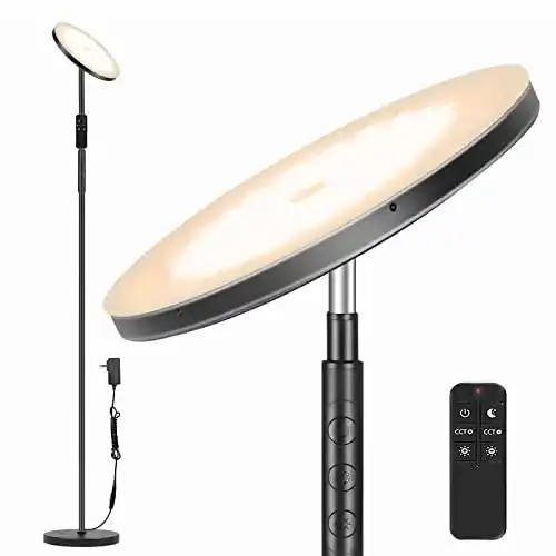 Deckenfluter LED Stehlampe mit 3000 Lumen und 36 Watt