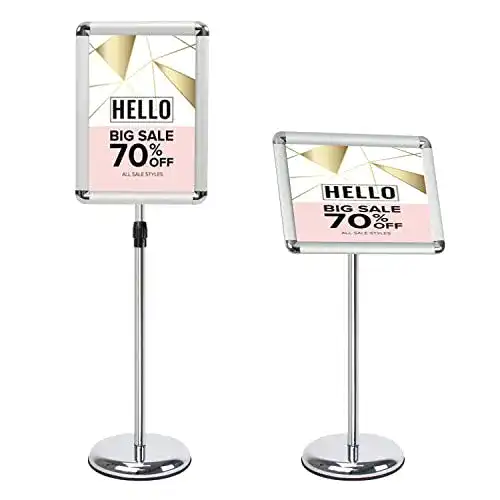 Infoständer Mutualsign A3 Aluminium Plakatständer für flexible Präsentation