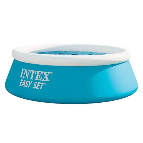 Intex 6 Fuß x 20 Zoll Easy Set Swimming Pool #28101, Blau