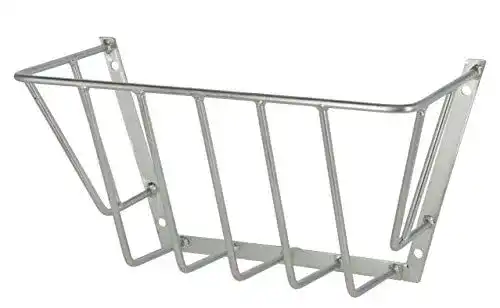 Heuraufe Kerbl 3230, kleines verzinktes Modell 56 x 29,5 x 23 cm