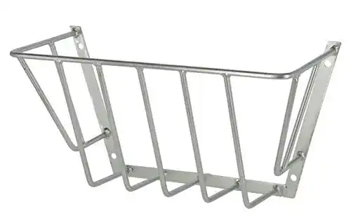 Heuraufe Kerbl 3230, kleines verzinktes Modell 56 x 29,5 x 23 cm