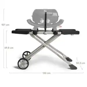 Campingkocher BURNHARD Rollwagen für Gasgrill Wayne