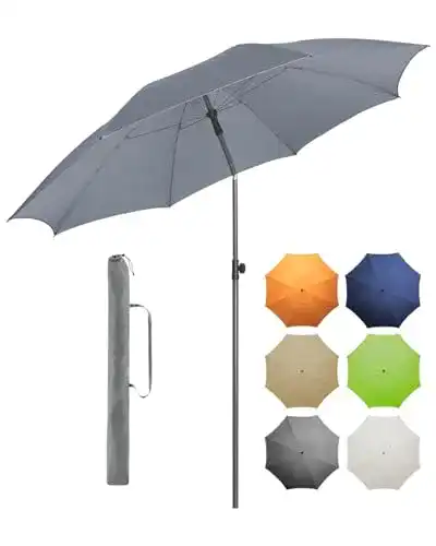 Knickbarer Sonnenschirm FARE XL mit 235 cm Durchmesser und UV-Schutz