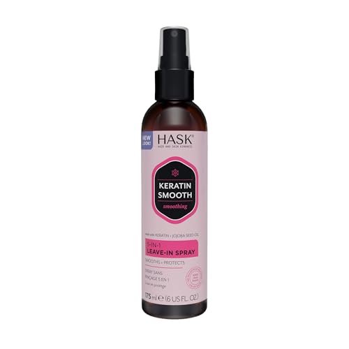 Flüssiges Keratin Hask Glättendes 5-in-1 Leave-in-Conditioner Spray