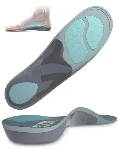 Orthopädische Einlegesohlen für Plantarfasziitis und Hallux Valgus