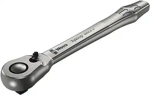 Wera 1/4-Zoll-Ratsche 05004004001 8004 A Zyklop für präzise Arbeiten