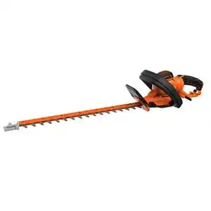 Black+Decker Elektro-Heckenschere BEHTS551 mit 650W und 60 cm Schwertlänge