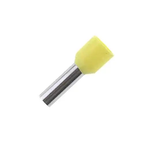 Aderendhülse Lumonic 100 Stück isoliert 6,0 mm² gelb
