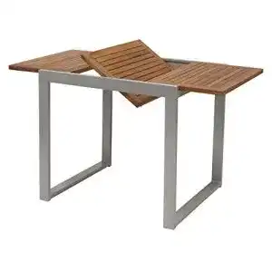 Gartentisch aus Holz für Balkon und Garten – Ausziehtisch Naxos