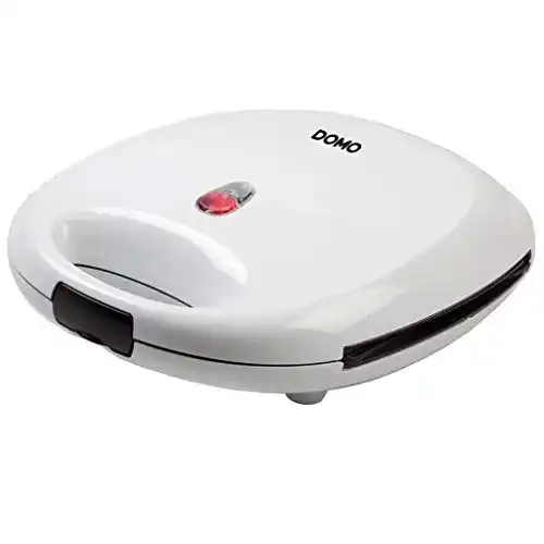 Domo DO9046C Family Croque Sandwichmaker mit Wechselplatten für 4 Sandwiches