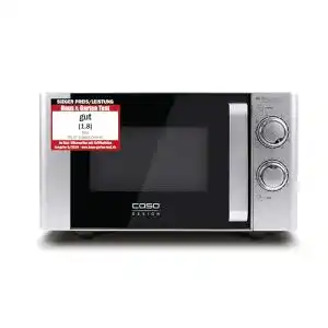 Mikrowelle ohne Drehteller Caso MG 20 Ecostyle Ceramic mit Grillfunktion