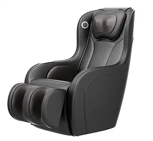 Massagesessel mit Heizung Home Deluxe Allegra Schwarz mit Zubehör