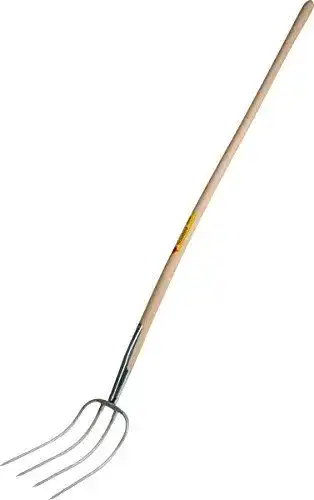 Mistgabel Kerbl Dunggabel Abt Standard mit Holzstiel und 4 Zinken