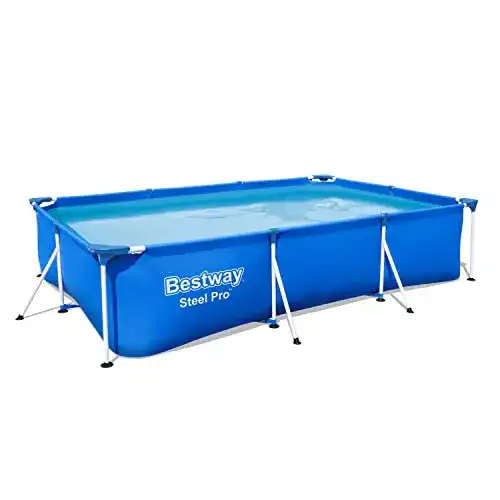 Rechteckiger Bestway Steel Pro Frame Pool ohne Pumpe