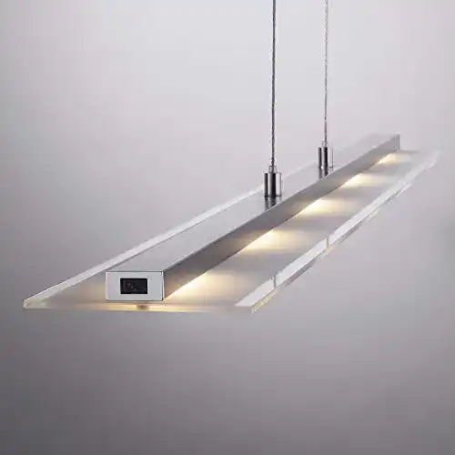 LED Pendelleuchte dimmbar 160x100cm mit Farbtemperatursteuerung