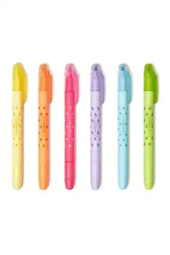 Textmarker Legami Set mit 6 radierbaren Magic Highlighters