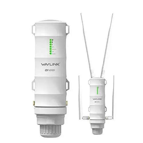 Wavlink AC1200 Outdoor WLAN Repeater für Gigabit WLAN Zugang