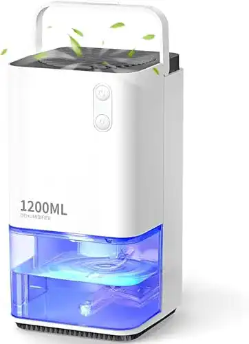 Mini-Luftentfeuchter Easyacc 1200ml Elektrischer Entfeuchter