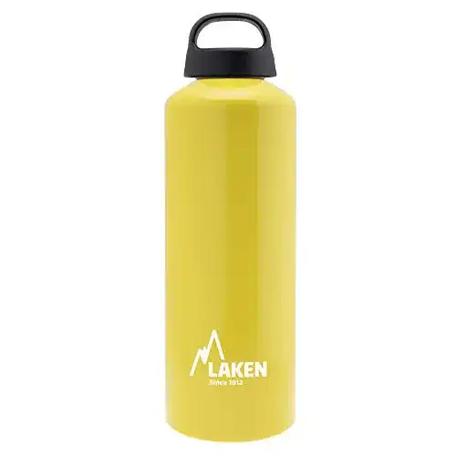 Aluminiumflasche Laken Unisex für Erwachsene 33-YE, 1 Liter