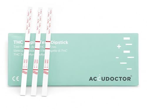 Drogentest THC Accudoctor Check Test 25 Stück für Urintests